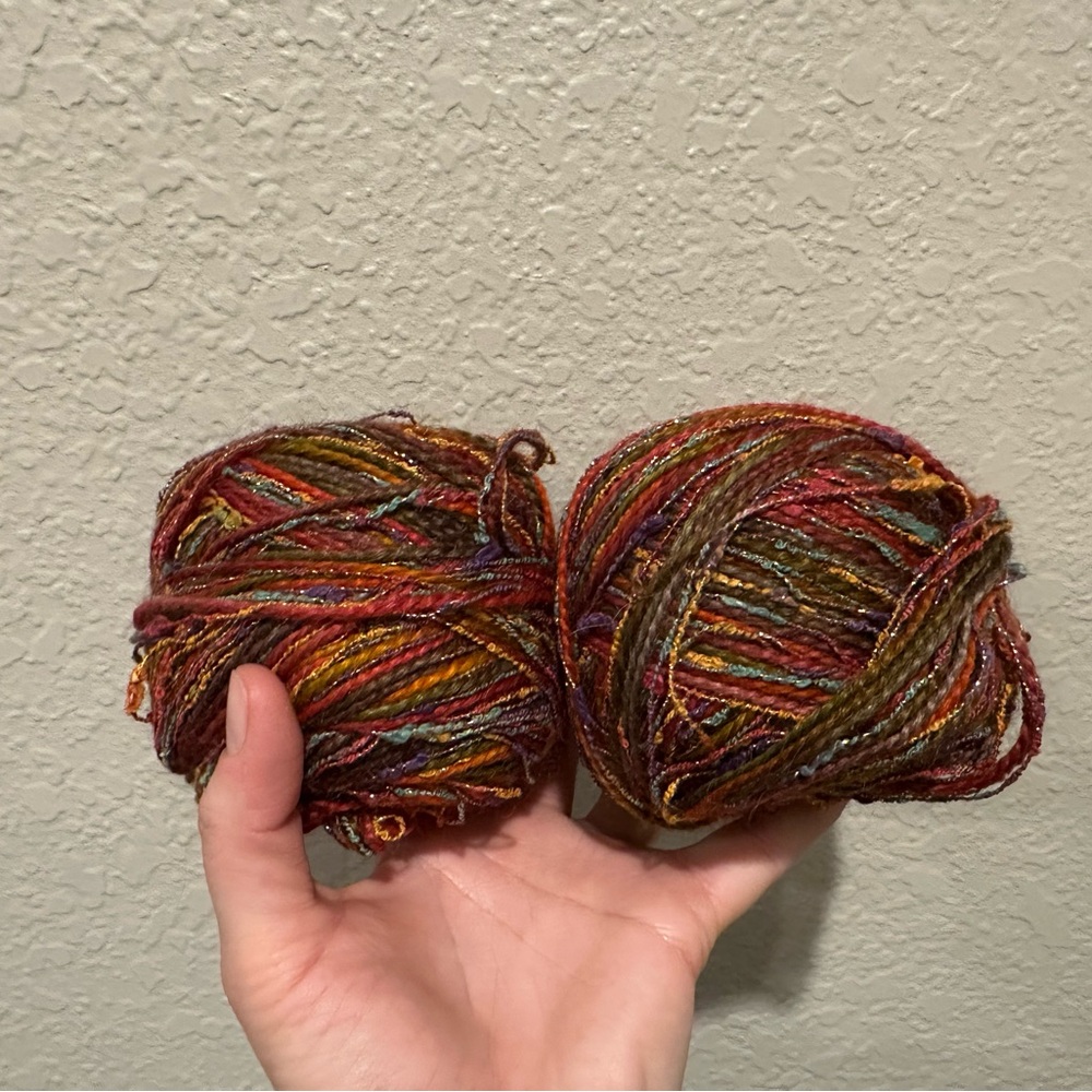 The Great Adirondack Yarn Company Wool Blend 2 Balls